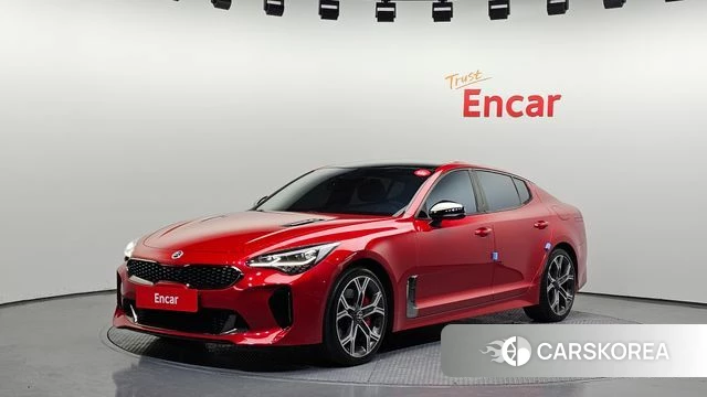 Kia Stinger 2018 Красный из Кореи
