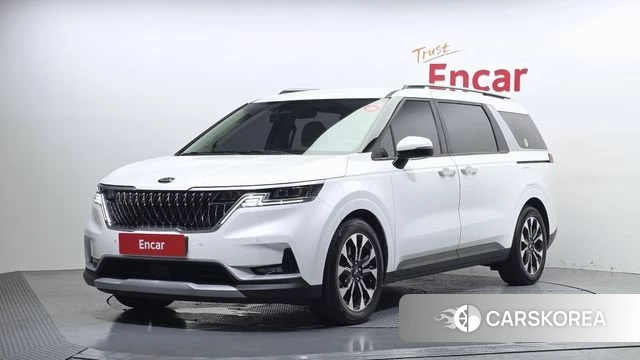 Kia Carnival 4th generation 2021 Белый из Кореи