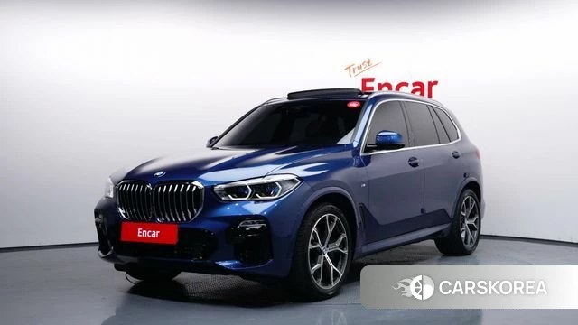 BMW X5 (G05) 2021 Синий из Кореи