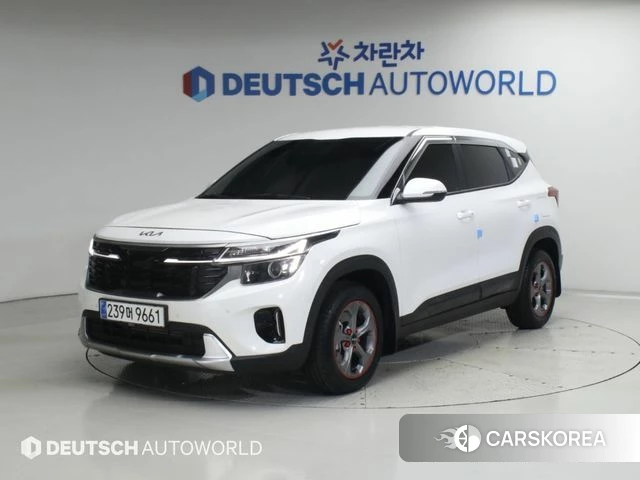 Kia The New Seltos 2024 Белый из Кореи