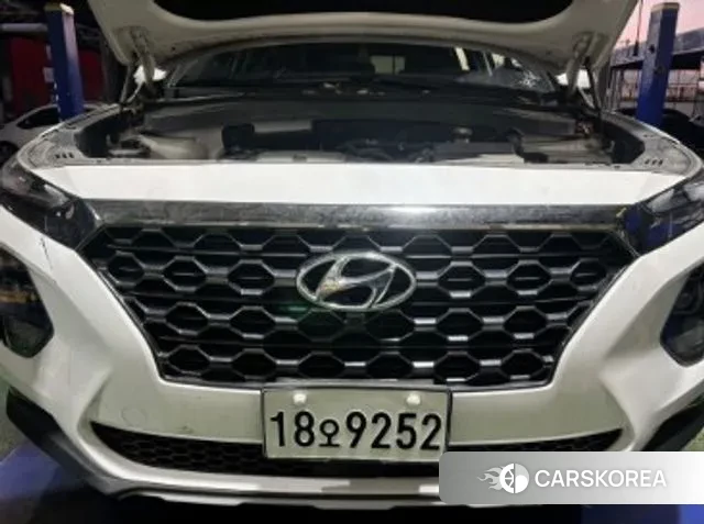 Hyundai Santa Fe TM 2020 Белый из Кореи