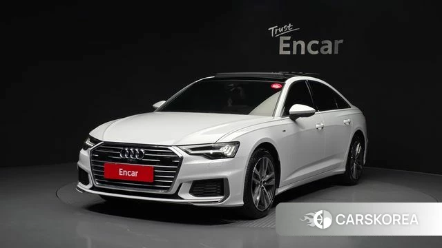 Audi A6 (C8) 2023 Белый из Кореи