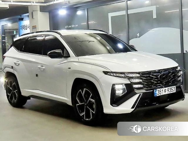 Hyundai The New Tucson Hybrid (NX4) 2024 Белый из Кореи