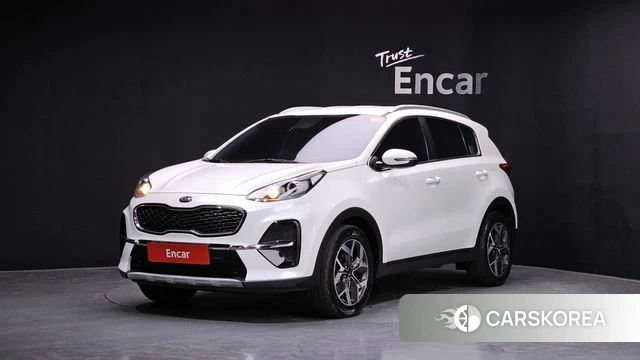Kia Sportage The Bold 2021 Белый из Кореи