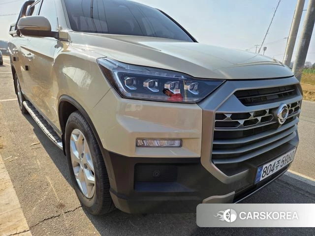 Ssangyong The New Rexton Sport 2023 Жемчужный цвет из Кореи