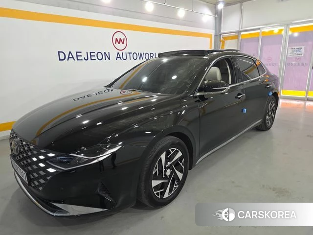 Hyundai The New Grandeur IG Hybrid 2022 Черный из Кореи