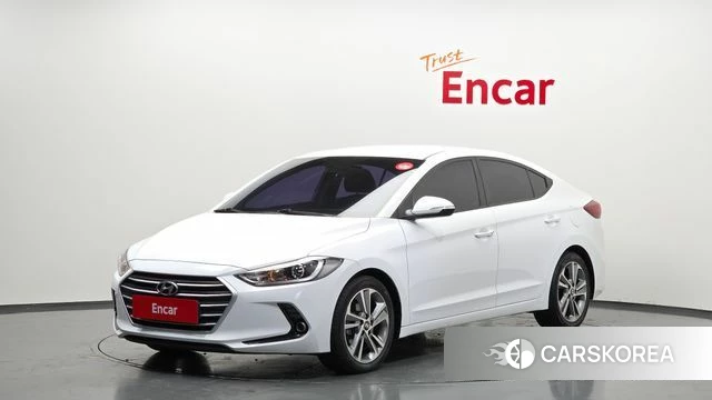 Hyundai Avante AD 2018 Белый из Кореи