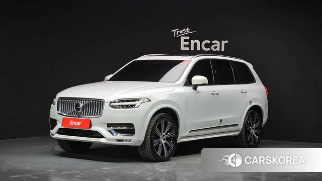 Volvo XC90 second Generation 2022 Белый из Кореи