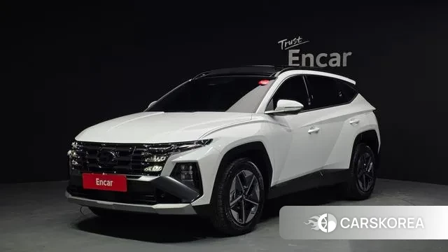 Hyundai The New Tucson Hybrid (NX4) 2025 Белый из Кореи