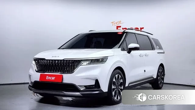 Kia Carnival 4th generation 2023 Белый из Кореи