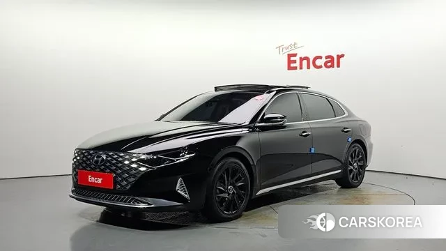 Hyundai The New Grandeur IG Hybrid 2020 Черный из Кореи