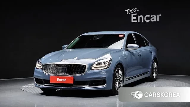Kia More K9 2018 Небесно-голубой из Кореи