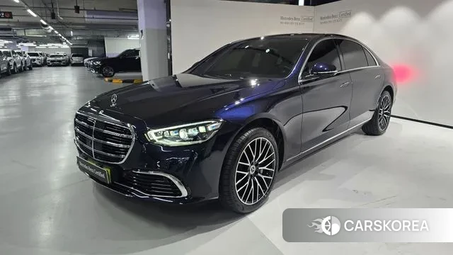 Mercedes-Benz S-Class W223 2025 Синий из Кореи