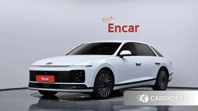 Hyundai Grandeur Hybrid (GN7) 2025 Белый из Кореи