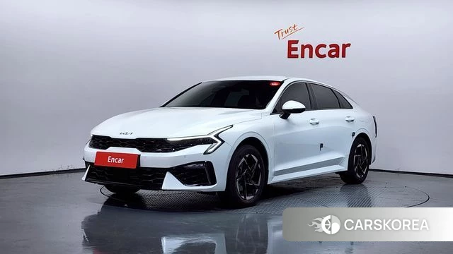 Kia The New K5 3rd generation 2024 Белый из Кореи