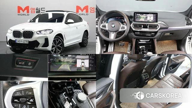 BMW X4 (G02) 2023 Белый из Кореи