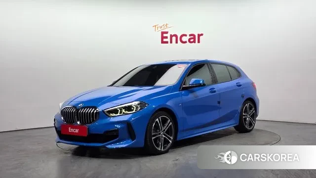 BMW 1 Series (F40) 2021 Синий из Кореи