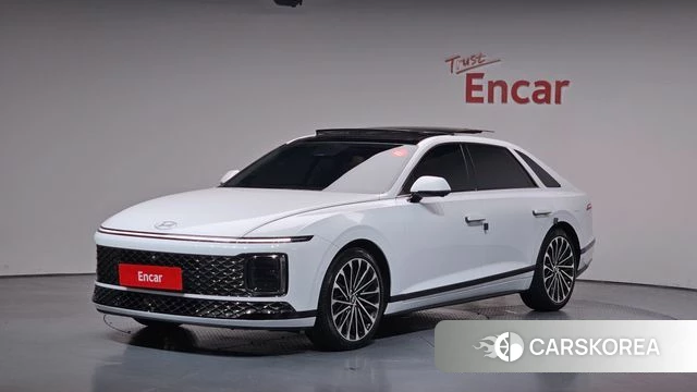 Hyundai Grandeur Hybrid (GN7) 2023 Белый из Кореи