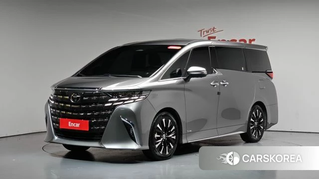Toyota Alphard 4th Generation 2024 Серебристо-серый из Кореи