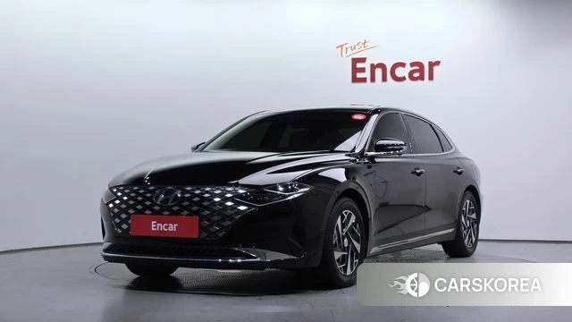 Hyundai The New Grandeur IG Hybrid 2022 Черный из Кореи