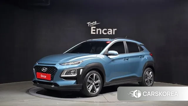 Hyundai Kona 2018 Синий из Кореи