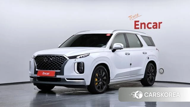 Hyundai Palisade 2021 Белый из Кореи