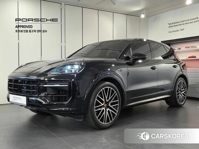 Porsche Cayenne (PO536) 2024 Черный из Кореи