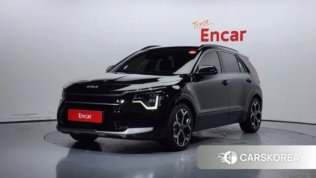 Kia Di Ol Nu Niro 2022 Черный из Кореи