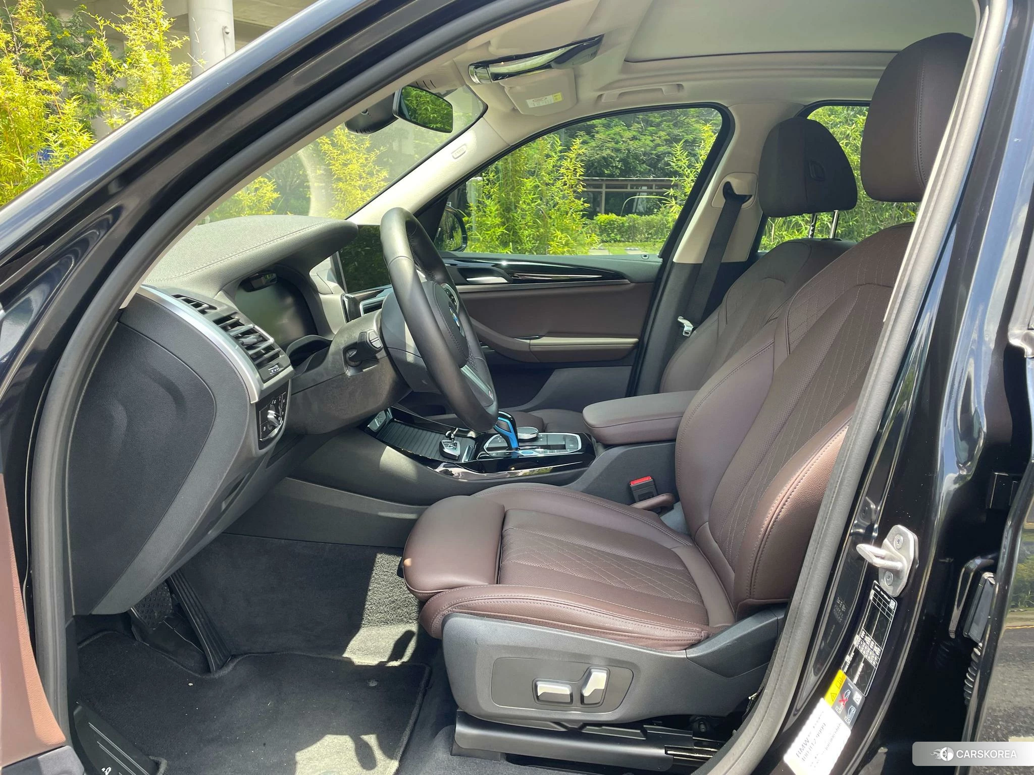 BMW iX3 2021 Синий из Китая