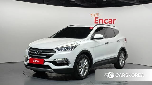 Hyundai Santa Fe The Prime 2018 Белый из Кореи