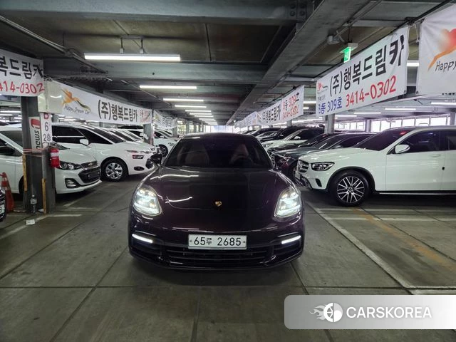 Porsche Panamera (971) 2018 Фиолетовый из Кореи
