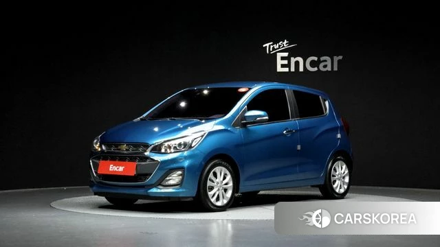 Chevrolet (GM Daewoo) The New Spark 2018 Синий из Кореи