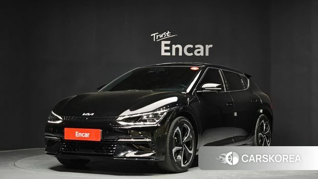 Kia EV6 2022 Черный из Кореи