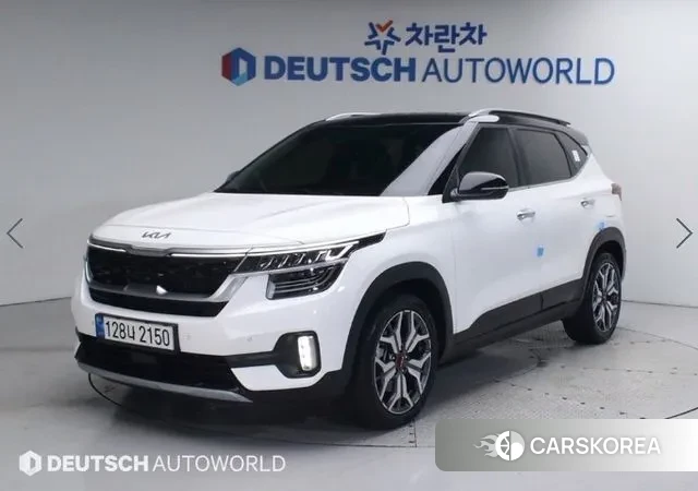 Kia Seltos 2022 Белый из Кореи