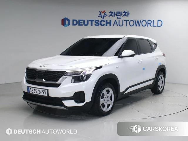 Kia Seltos 2021 Белый из Кореи