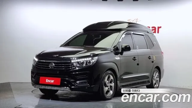 Ssangyong Korando Turismo 2018 Черный из Кореи