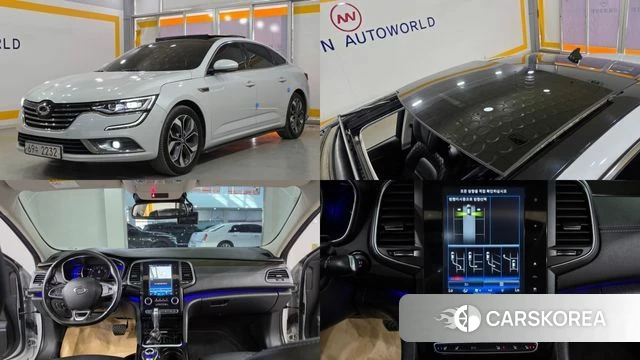 Renault Korea (Samsung) SM6 2019 Белый из Кореи