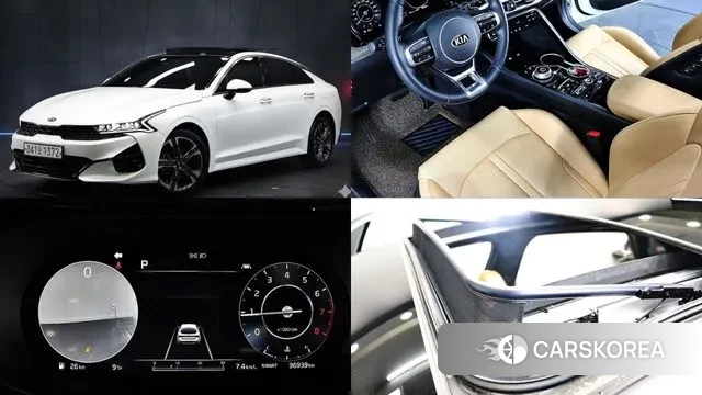Kia K5 3rd generation 2020 Белый из Кореи