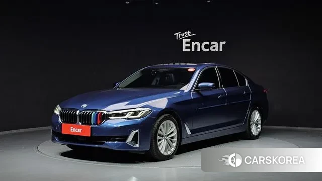 BMW 5 Series (G30) 2020 Синий из Кореи