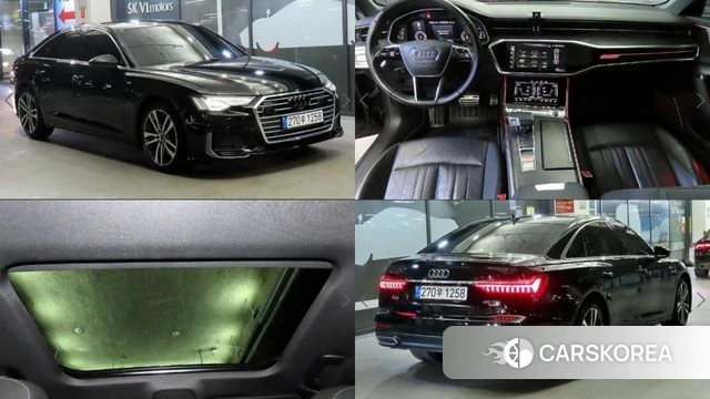 Audi A6 (C8) 2020 Черный из Кореи