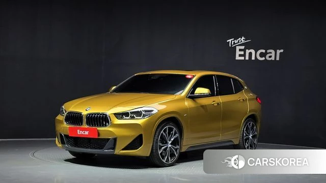 BMW X2 (F39) 2021 Золотой из Кореи