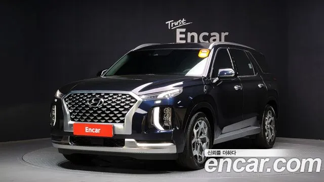 Hyundai Palisade 2021 Синий из Кореи