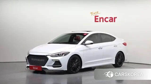 Hyundai Avante AD 2018 Белый из Кореи