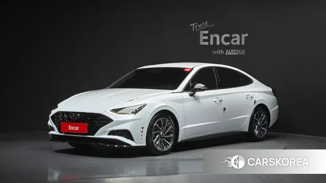 Hyundai Sonata (DN8) 2022 Белый из Кореи