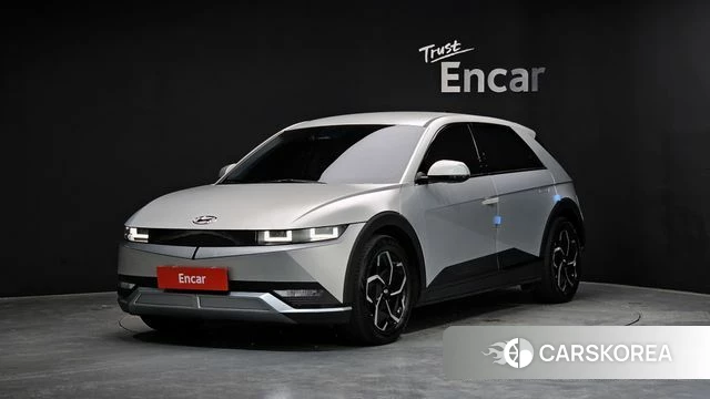 Hyundai Ionic 5 2022 Серебристо-серый из Кореи