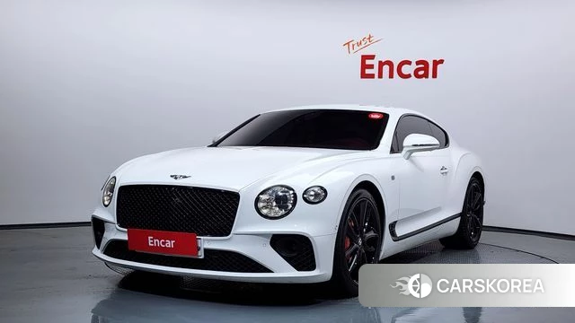 Bentley Continental GT 3rd Generation 2019 Белый из Кореи