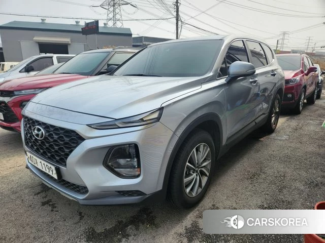 Hyundai Santa Fe TM 2018 Серебряный из Кореи