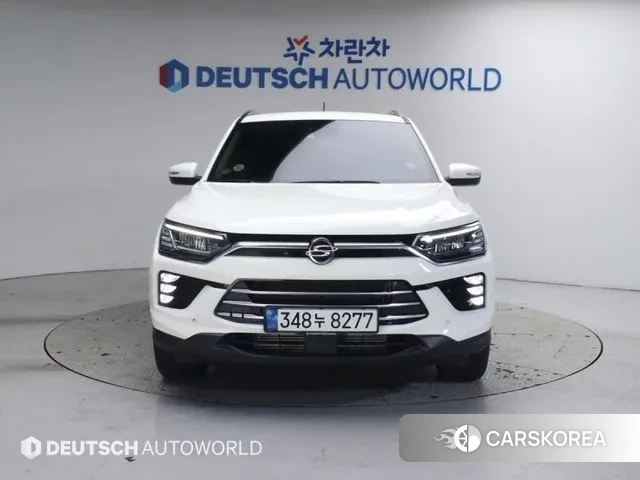 Ssangyong Beautiful Korando 2021 Белый из Кореи