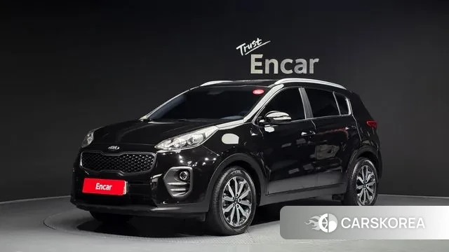 Kia Sportage 4th Generation 2018 Черный из Кореи
