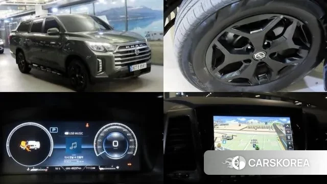 Ssangyong The New Rexton Sports Cannes 2022 Темно-зеленый из Кореи